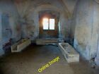Photo 6x4 Stone coffins, Lacock Abbey Three empty, lidless stone coffins, c2013