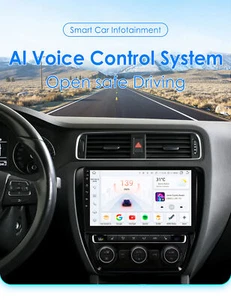 For VW Jetta 6 2011-2018 10.1" Android Auto Carplay Car Radio GPS Navi RDS 64GB - Picture 1 of 24