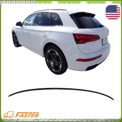 Tapa Trasera Tapa Trasera Decoración Borde Negro Brillante Ajuste AUDI Q5 SQ5 Sportback 2021-2024 Foto 1 de 4