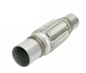 Fits 2 x 10 Flex Pipes Blank Interbraided Ends - Picture 1 of 2