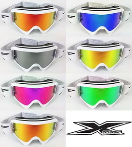 EKS BRAND Gox Ersatz Goggle-Shop Motocross MX Brille Chrom Spiegelglas - Picture 1 of 8