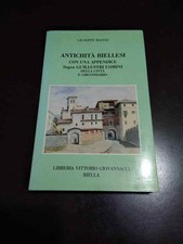 Libro Antichità Biellesi Giuseppe Maffei 1989
