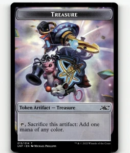 MTG Unfinity Treasure Token (013) Regular Token - Picture 1 of 1
