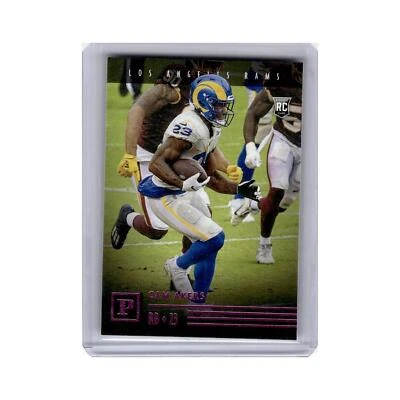Cam Akers Rookie 2020 Panini Chronicles Pink #PA-32 Los Angeles Rams NM - Image 1 of 3