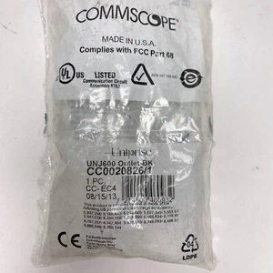 Jack modulare Uniprise, RJ45, categoria 6, T568A/T568B, non schermato, senza polvere c - Foto 1 di 5