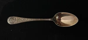Coin Silver Souvenir Spoon 1893 Worlds Fair Columbian Exposition Chicago IL - Picture 1 of 5