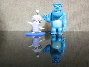 Disney Pixar Mini Sulley 2024 & Boo Figure Cake Topper 2019 Disney Monsters Inc - Picture 1 of 10