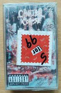 CANNIBAL CORPSE - BUTCHERED AT BIRTH - INDIA CASSETTE SEALED - DEATH METAL - Picture 1 of 7