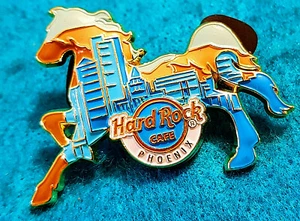 PHOENIX ARIZONA DESERT CITY SKYLINE 3D MUSTANG HORSE 2018 Hard Rock Cafe PIN LE - Picture 1 of 1