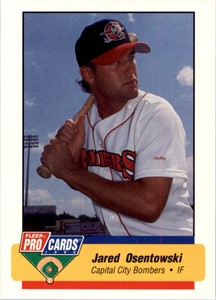 1994 Capital City Bombers Fleer/ProCards #1757 Jared Osentowski