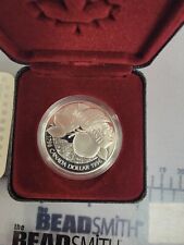 1996 Royal Canadian Mint, McIntosh Apple, PROOF Silver Dollar w/ Case & COA