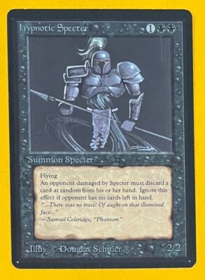 MTG HYPNOTIC SPECTER Beta (OldManMTG 008-564) - Image 1 of 4