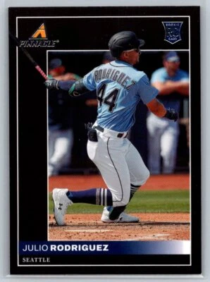 2022 Panini Chronicles #12 Julio Rodriguez Seattle Mariners Pinnacle - Image 1 of 2