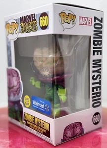 Mysterio Zombie 660 Funko Pop Vaulted Glow-in-the-Dark Marvel Figure Of Vinyl - Imagen 1 de 7