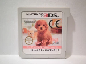 NINTENDOGS + CATS TOY POODLE & NEW FRIENDS NINTENDO 3DS 2DS - Foto 1 di 1