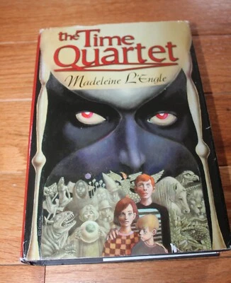 The Time Quartet Omnibus 1st SFBC Edition by Madeleine L'Engle  HB DJ c2003 - Image 1 of 4