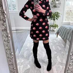 Stuart Weitzman Wildleder Overknee Stiefel schwarz Größe 9,5 - Bild 1 von 8