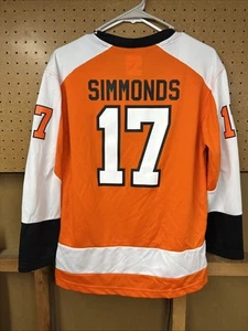 Camiseta deportiva Philadelphia Flyers Wayne Simmonds NHL Fanatics talla juvenil grande/XL - Imagen 1 de 6