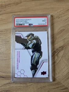 2025 Halo Legacy. Halo Combat. Master Chief Great Journey. PSA 9. Mint. #1 - Picture 1 of 2
