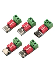 USB C For PD Trigger Boards Pack of 5 for Efficient Charging Solutions - Picture 1 of 12