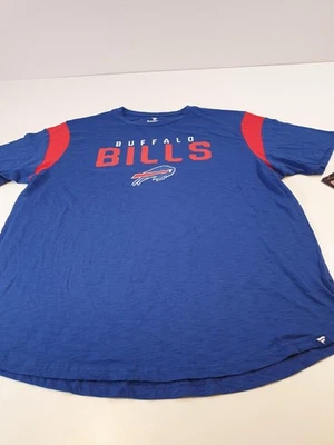 Camiseta Buffalo Bills Para Hombres 3XL Azul NFL Fútbol Manga Corta Camiseta Cuello Redondo Foto 1 de 4