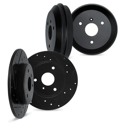 Dynamic Friction 8004-63125 Disc Brake Rotor Set For 05-15 Smart Fortwo - Image 1 of 4