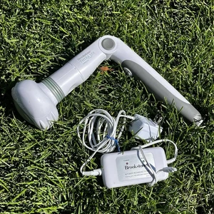 Brookstone Thera Spa Cordless Massager With Charger - Hi Lo Turbo Settings - Picture 1 of 17