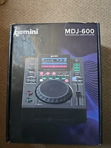 Gemini MDJ-600 reproductor multimedia profesional CD USB  - Imagen 1 de 5