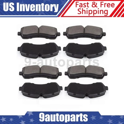 Kit de pastillas de freno delanteras y traseras para Workhorse W42 2006 2007 2008 2009 Foto 1 de 4