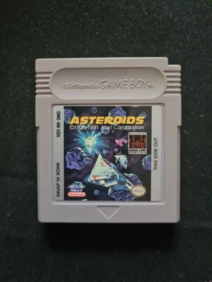 ASTEROIDS Nintendo Game Boy USA AMERICAN Version Gameboy - Image 1 of 2