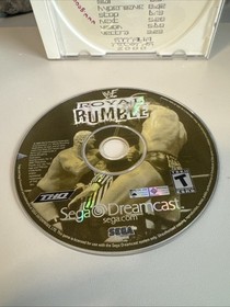 WWF Royal Rumble (Sega Dreamcast, 2000). Tested. Disc Only. Very Clean!