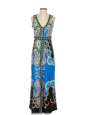 Vestido informal azul S Petites de la colección NY para mujer Foto 1 de 4