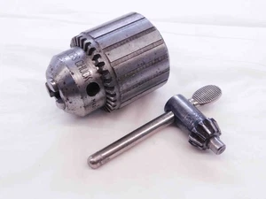 JACOBS 34 DRILL CHUCK 0-1/2", 0-13mm CAP JACOBS TAPER #6 JT6 W/ KEY MADE IN USA - Picture 1 of 6