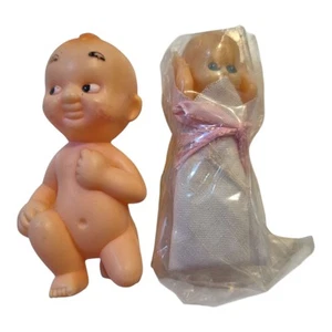 Qty. 2 Vintage Dress Me Up Baby Dolls. Doll. 1 Is NOS - Picture 1 of 3