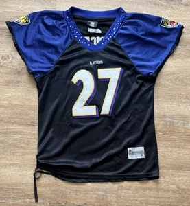 Very Rare Ray Rice Baltimore Ravens Womens Reebok Bling Jersey Size Large - Picture 1 of 8