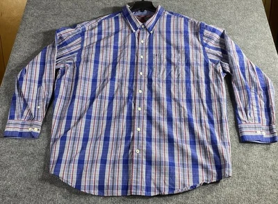 Camisa con botones de manga larga para hombre IZOD talla 4XL Foto 1 de 4