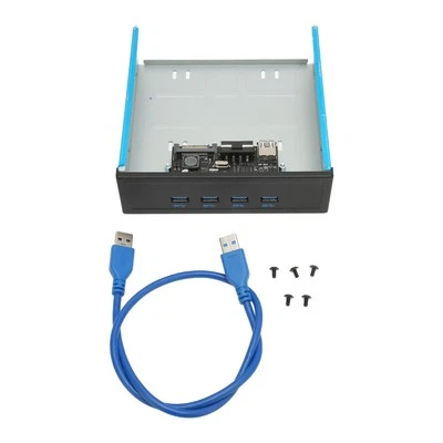New CD ROM Expansion Mobile Rack USB3.0x4 5Gbps High Speed Support BC1.2 Fast Ch - Image 1 of 4