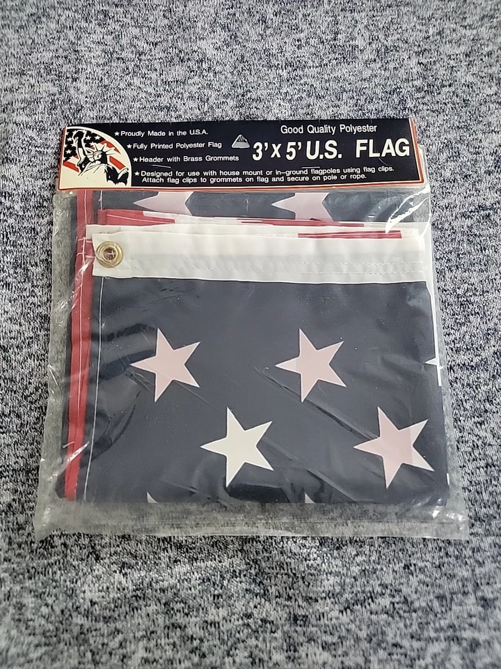 -olympus Flags 3'x5' US Flag Outdoor Quality Poly Cotton Model Rk411