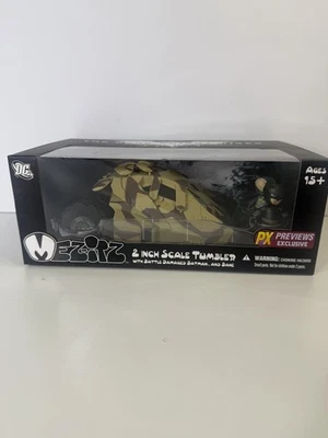 Mezitz DARK KNIGHT RISES 2" SCALE TUMBLER BATTLED DAMAGED BATMAN Batmobile Bane - Image 1 of 4