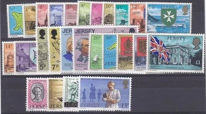 JERSEY 1976 Annata completa 26v MNH** - Picture 1 of 1