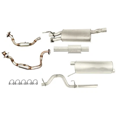 Fits: 2011-2017 Ford F-250 Super Duty Long Bed 6.2L Full Exhaust Foto 1 de 2