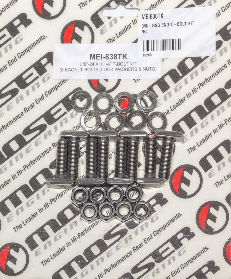 For 3/8in HSG END T-BOLT KIT /EA - Image 1 of 4