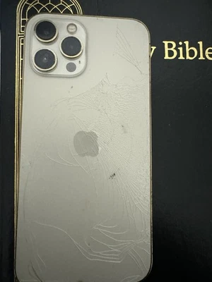iphone 12 pro max unlocked 128gb - Cracked Back - Image 1 of 4