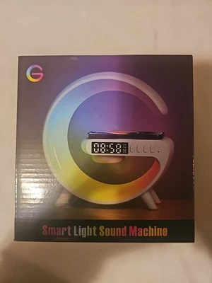 Smart Light & Sound Machine Wireless Sleep Aid w/Alarm Clock NIB FREE SHIPPING! - Image 1 of 4