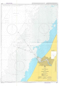 2277 Ventspils Approaches Baltic Sea Latvia Chart Map Maritime Marine Admiralty - Picture 1 of 6