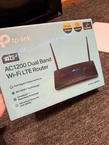 TP-Link Archer MR500 AC1200 4G+ Cat6 WiFi Router with Sim Slot, MU-MIMO & WPA3 . - Picture 1 of 5