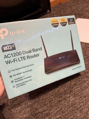 TP-Link Archer MR500 AC1200 4G+ Cat6 WiFi Router with Sim Slot, MU-MIMO & WPA3 . - Image 1 of 4