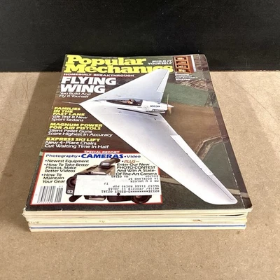 Lot Of 5 Popular Mechanics Illustrated Magazines 1987 & 1988 - Image 1 of 4