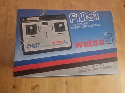 Vintage RC Webra 5 FMSI 35MHz OVP Fernsteuerung  - Bild 1 von 4