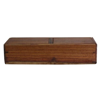 Chinese Huali Rosewood 2 Drawers Narrow Rectangular Storage Box Accent ws412 - Image 1 of 4